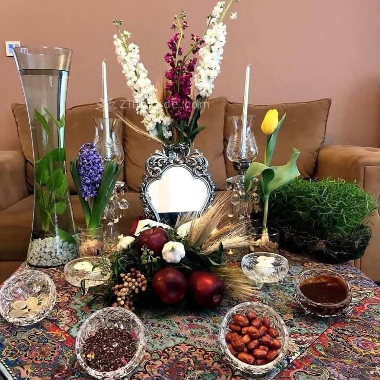 آموزش تزیین سفره هفت سین